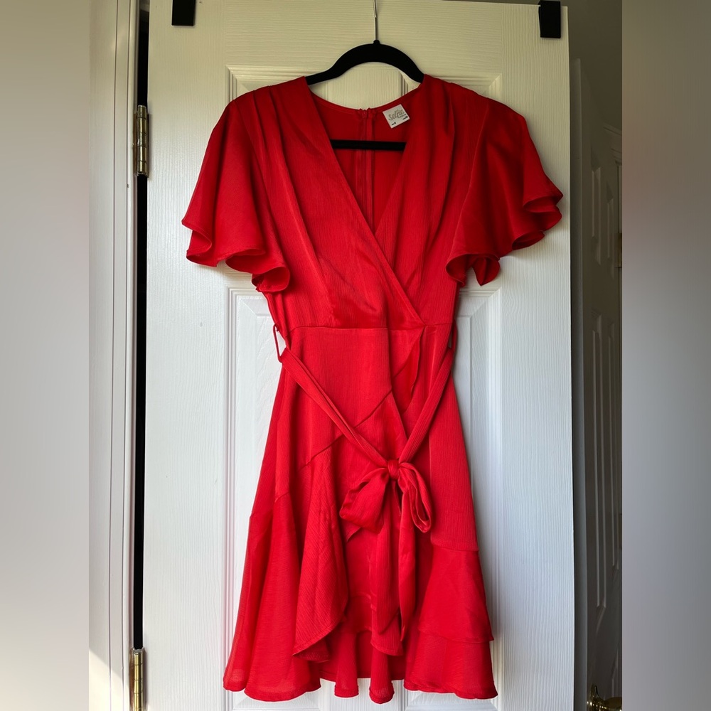 Selfie Leslie Red Dress